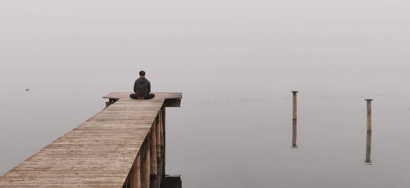 Meditation by the beach